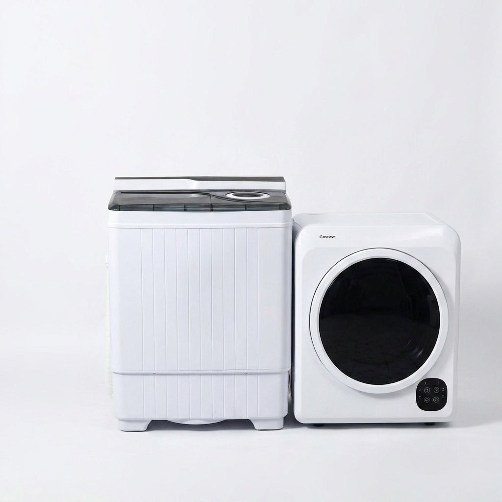 Compact Washer and Dryer Laundry Combo for Fast Household Laundry