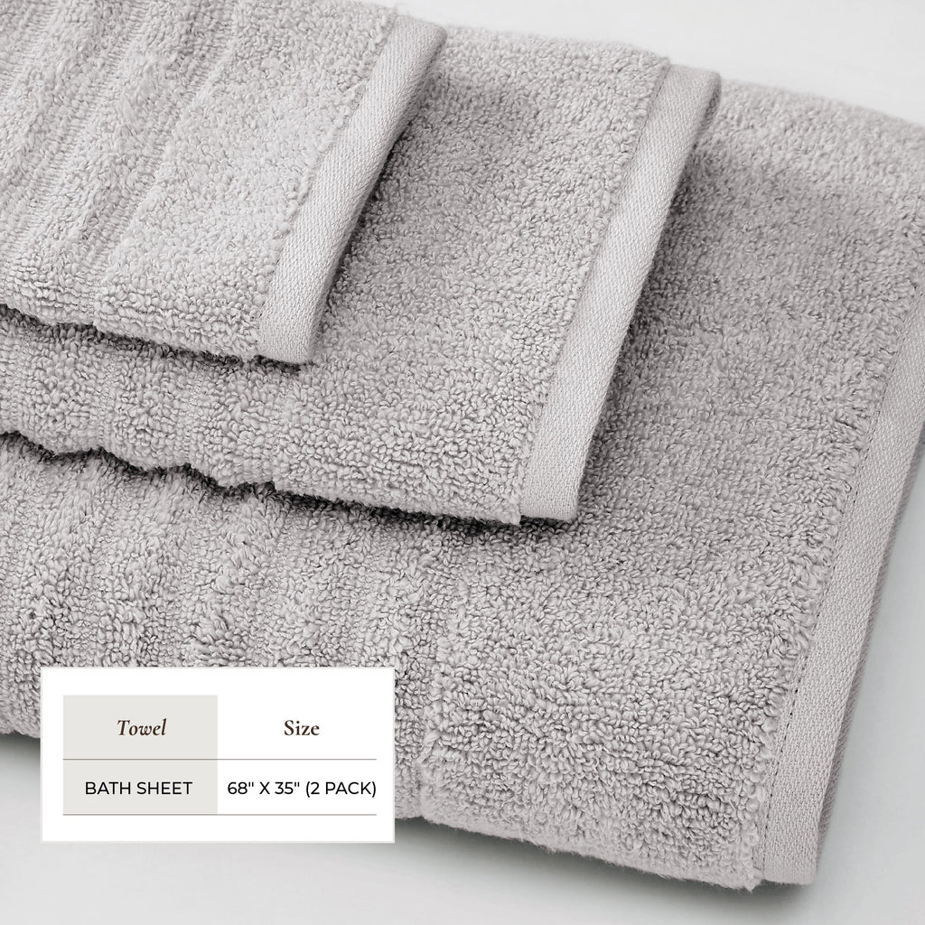 Karina Luxury Combed Cotton Bath Towel Set