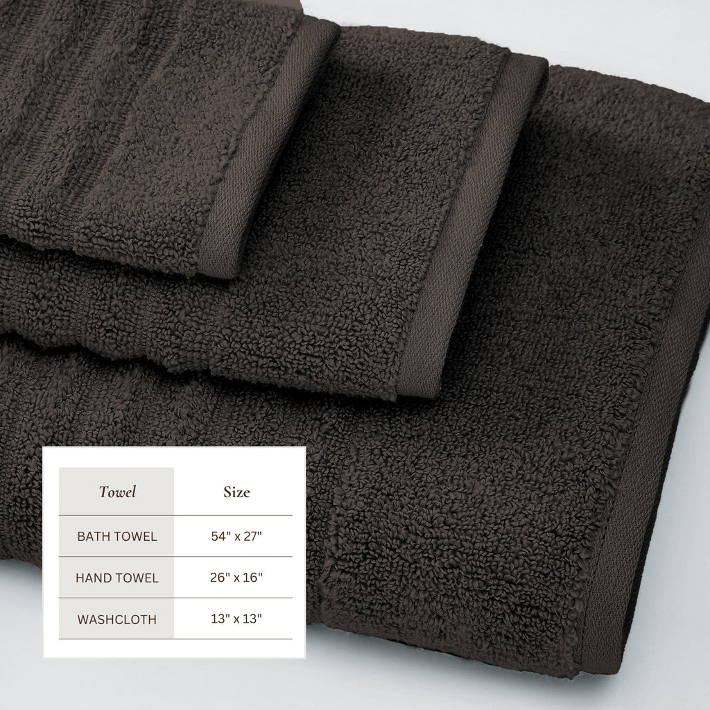 Karina Luxury Combed Cotton Bath Towel Set