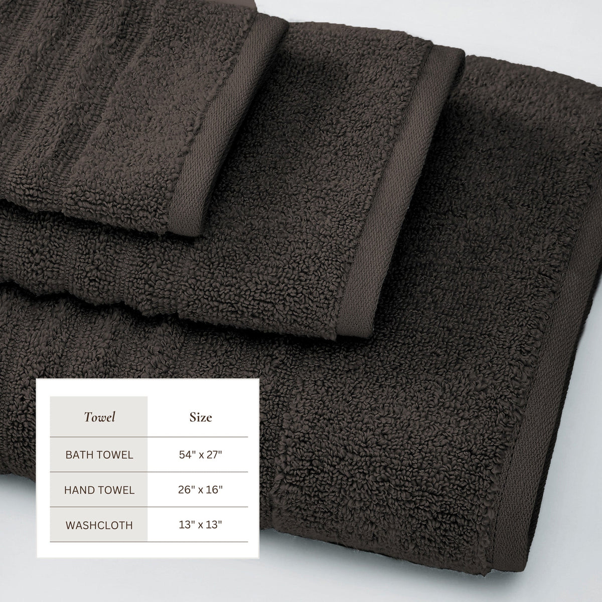 Karina Luxury Combed Cotton Bath Towel Set