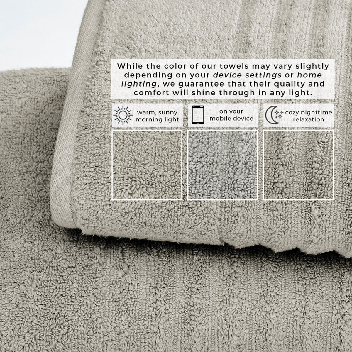 Karina Luxury Combed Cotton Bath Towel Set
