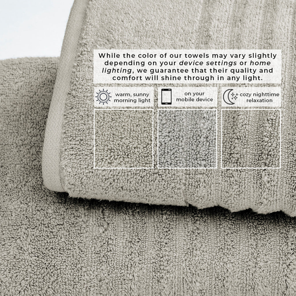 Karina Luxury Combed Cotton Bath Towel Set